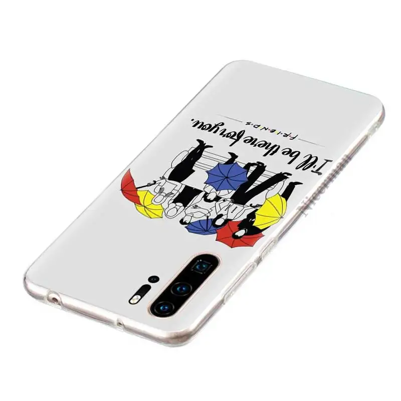 Мягкий чехол из ТПУ для huawei P30 P20 Pro P30 P20 Lite P10 P9 Lite P Smart Plus Friends tv дверь прозрачный силиконовый чехол