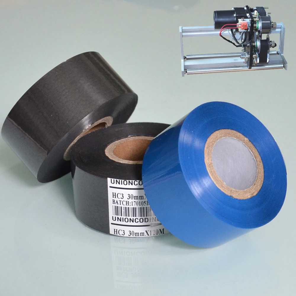 

Black Width 25mm length 100m hot stamp foil for packing bags