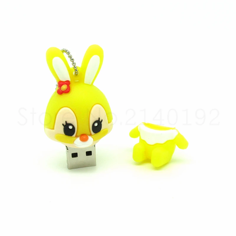 Usb флеш накопитель в виде кролика 4 32 Гб|u disk|pen drive memory stickmemory stick |