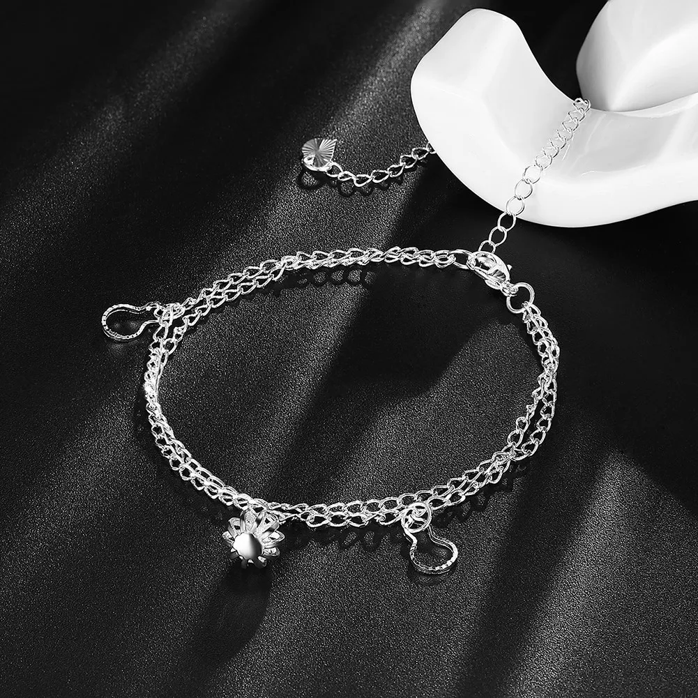 Женский браслет с серебряным покрытием новый дизайн | Украшения и аксессуары