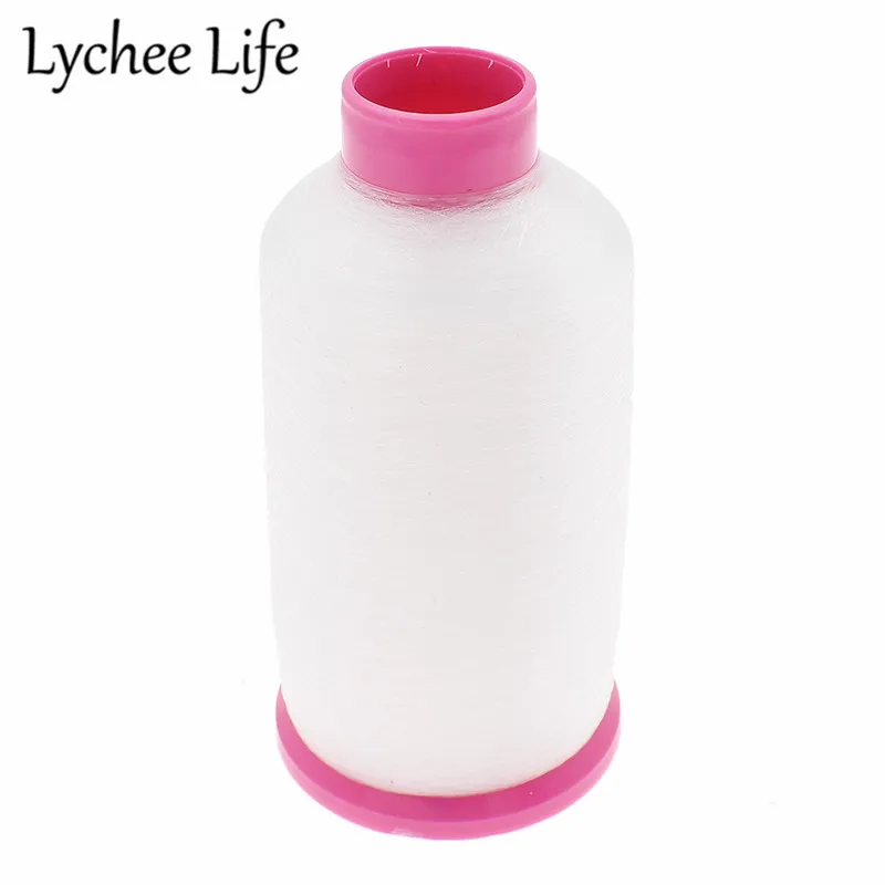 Lychee Life, прозрачная нейлоновая нить для шитья, сделай сам, ручная работа, швейные нитки, простой стиль, для дома, комнаты, швейная ткань, аксессуары
