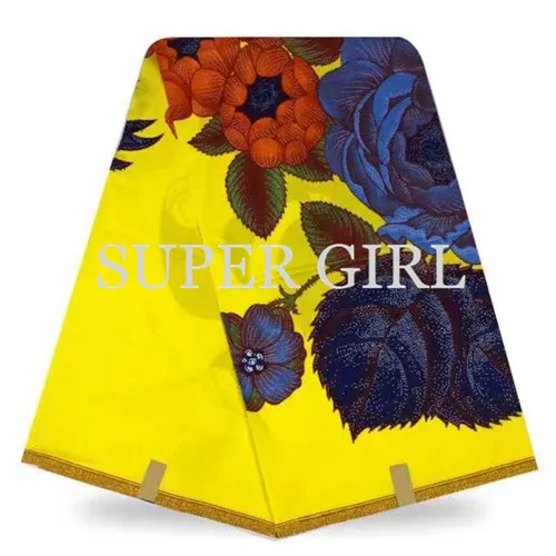 Замечательный супер java из парафинированной ткани 2017 г. в африканском стиле Новые