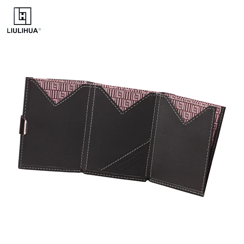 LLH держатель для банковских карт мужской и женский кошелек с защитой rfid мужские