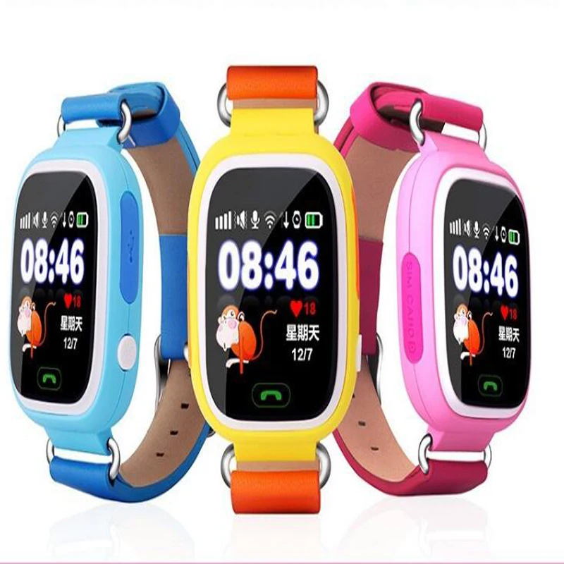 

2021 Q60 Kids SOS Call Smart Watch GPS Anti-lost Alarm Location Finder Locator Device