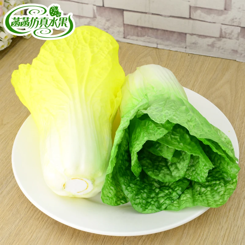 Искусственная китайская капуста картина модель украшения дома фото шоу реквизит