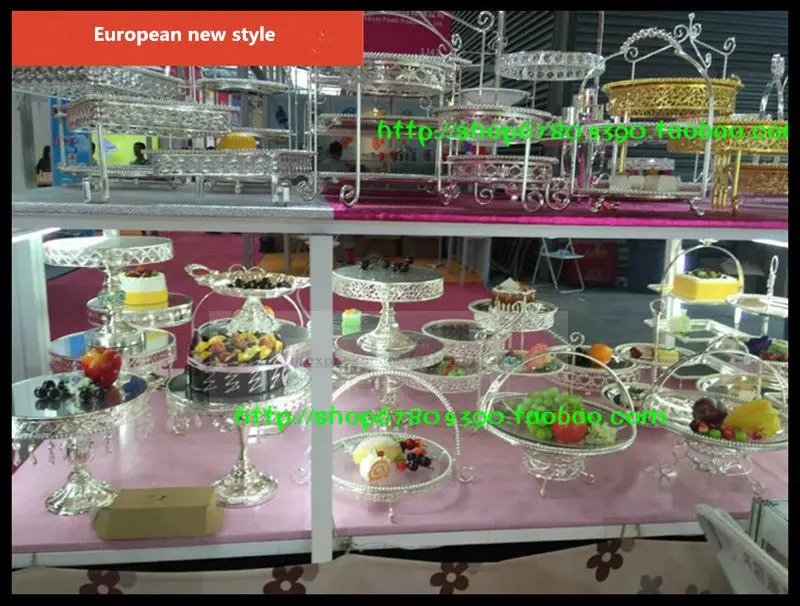 1 шт трехслойная вращающаяся подставка для закусок из закаленного стекла многослойный десертный стол буфет западная точка стол для торта