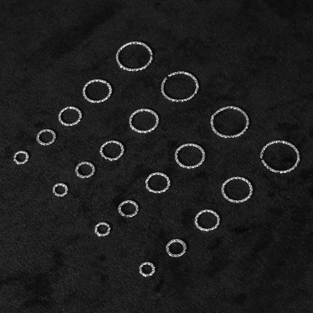 2 colors Styles 50pcs Round Jump Rings fashion Twisted Copper Closed For Diy Fashion Jewelry Accessories | Украшения и аксессуары