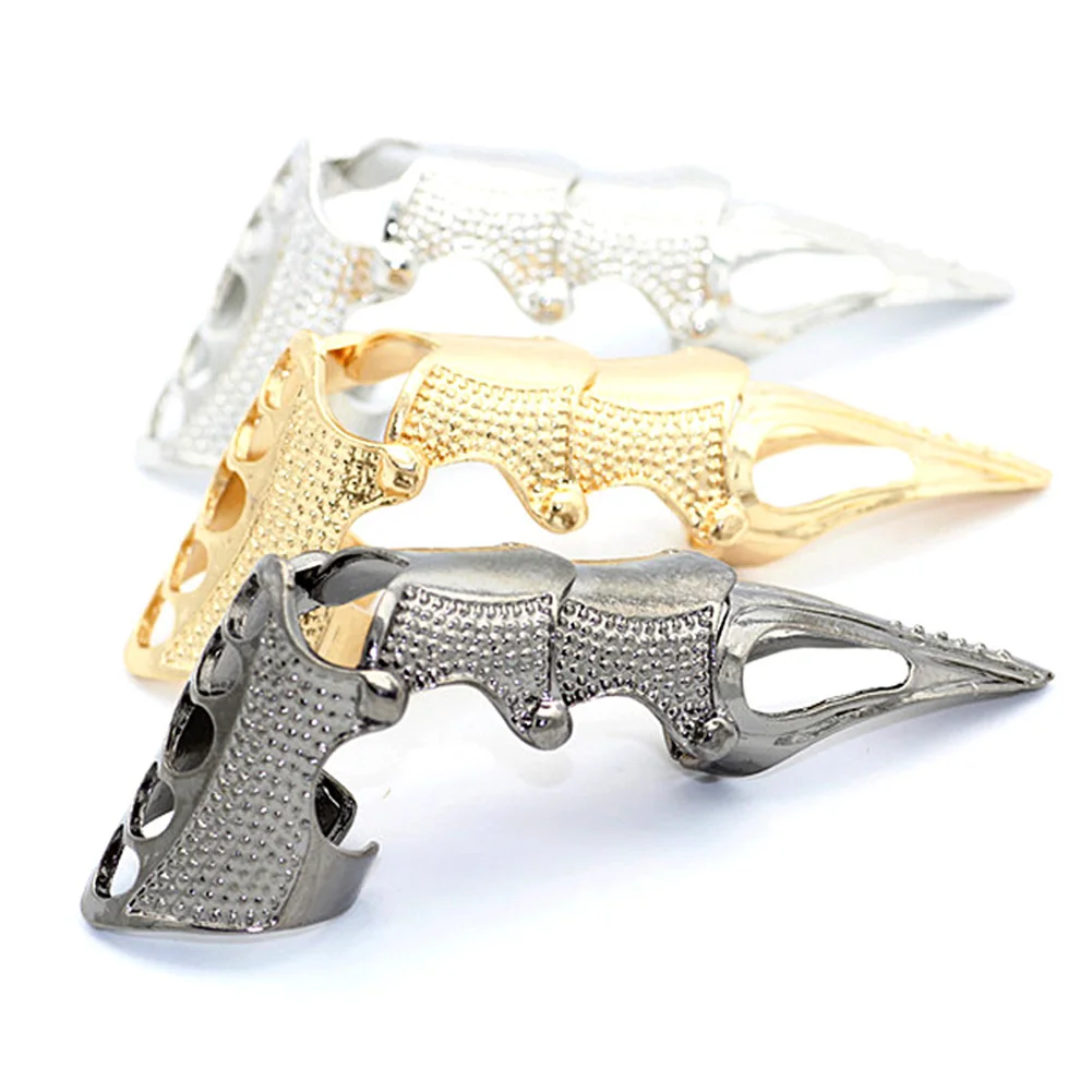 Кольцо 9 см модные панк кольца из сплава для мужчин и женщин длинные открытые