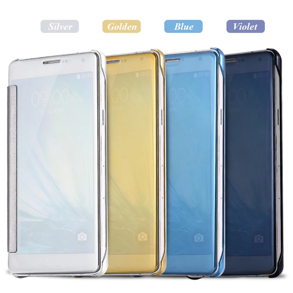 Kisscase покрытие золото зеркало флип чехол для LG G5 G4 для Samsung J7 S6 S7 S8 edge Clear View Cover для iPhone 6 6S 7 Slim снарядов чехол на айфон 7 6 6s
