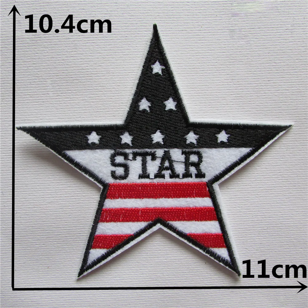 1 шт. нашивки с полосками для одежды изображением американского флага|clothing