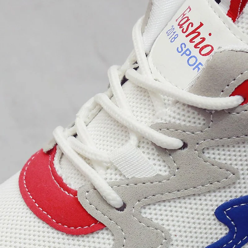 Кроссовки женские сетчатые на шнуровке светильник Кая спортивная обувь для