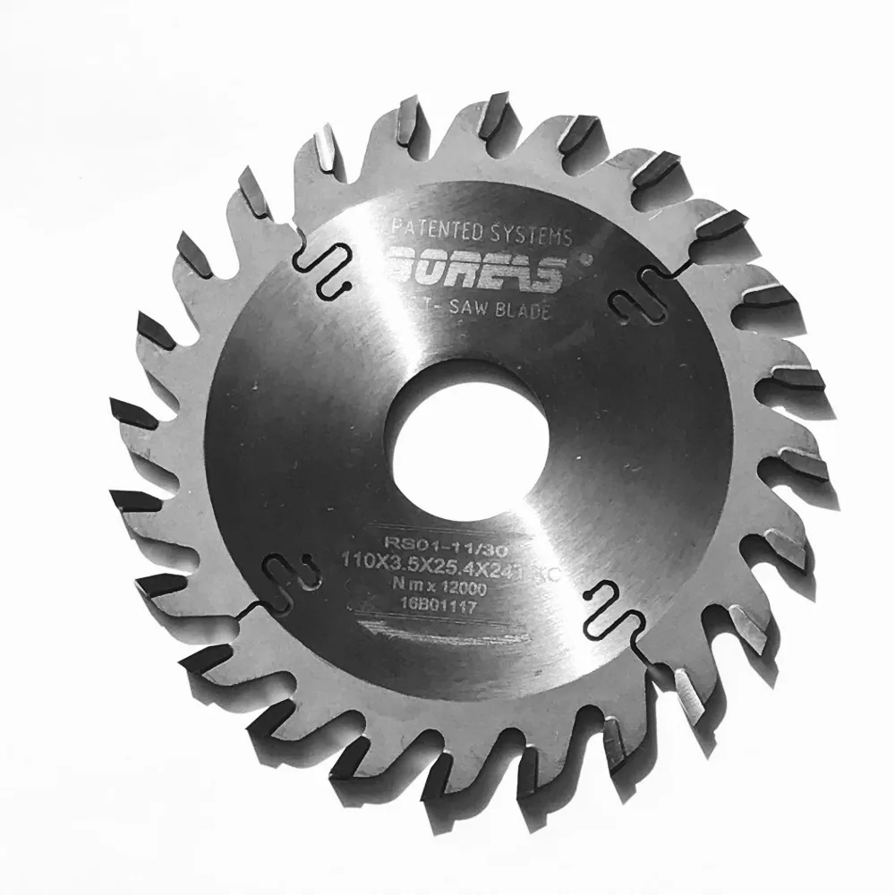 

Free shipping 1PC 110mm*2.5-4.5mm*24Z TCT TP teeth profile saw blade for scoring hard wood/Aluminum plate/soft metal profile