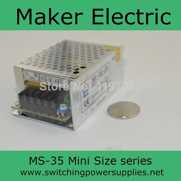 Высококачественный Малогабаритный одинарный выход мини размер импульсный