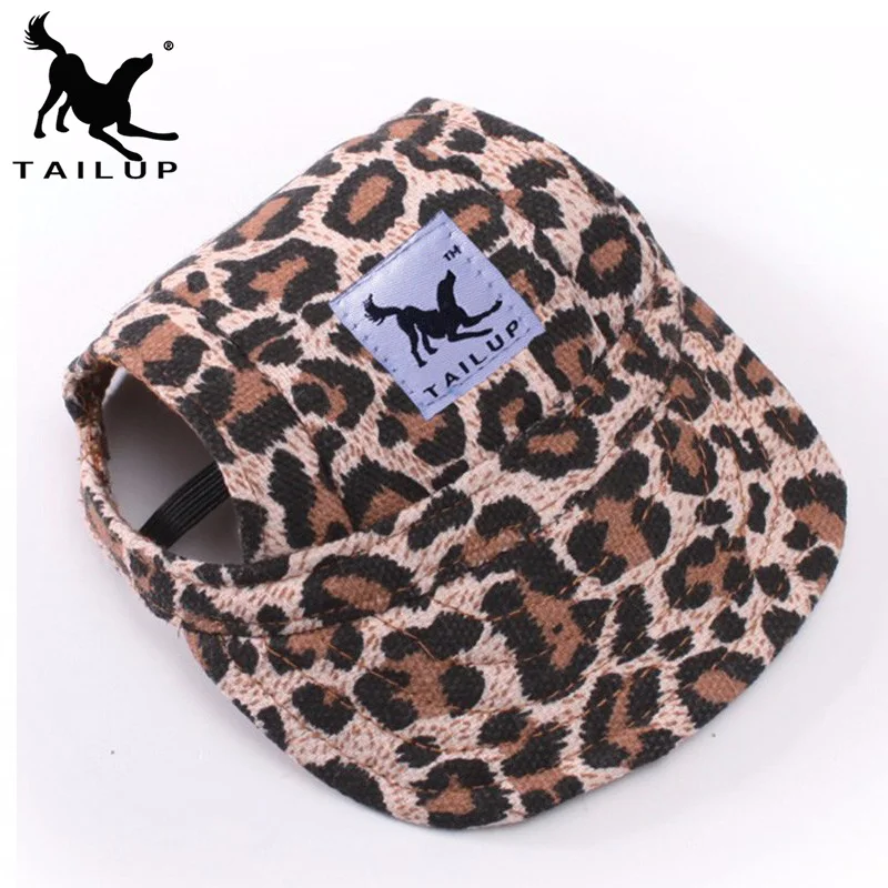 TAILUP Dog Hat with Ear Holes, Breathable Oxford Cloth Summer Baseball Cap for Small Pets, Model PY0017 image 5