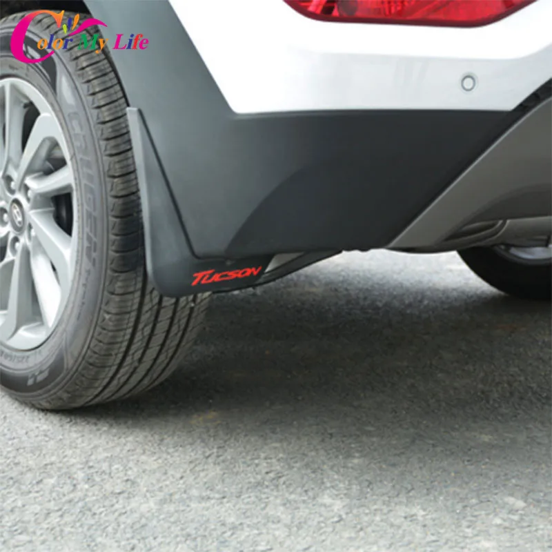 4 шт./компл. ABS внешние Автомобильные Брызговики брызговики для Tucson 2015 Hyundai 2016|car