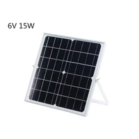 6v 15w 2 5a monocrystallinemono solar panel with support for photovoltaic panels mobile phone charging treasure suburbs
