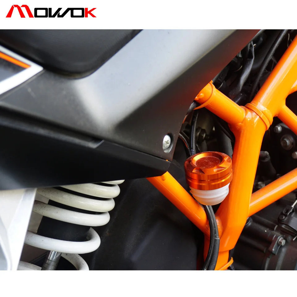Высокое качество задний резервуар тормозной жидкости крышка Крышка для KTM RC 125 200