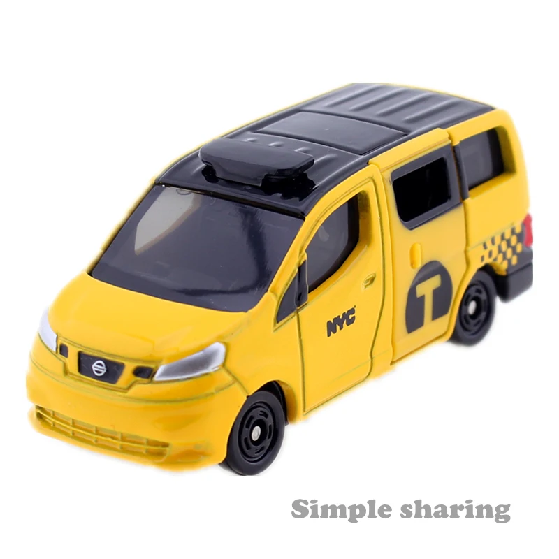 TAKARA TOMY TOMICA нет. 27 NISSAN NV200 Нью Йорк Такси модель комплект 1:62 литой миниатюрный