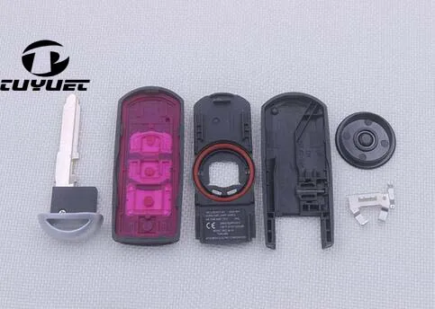 2 3 кнопки Smart Remote Key Shell для Mazda CX 5/Summit/Axela/ATENZA/M3/M6 чехол автомобильного ключа|buttons