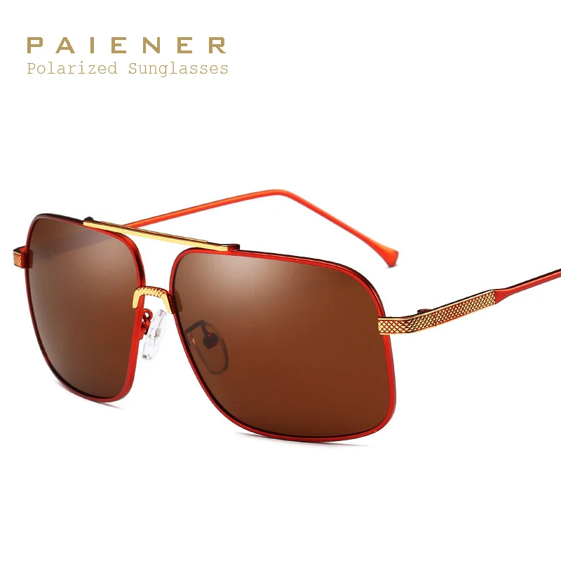 Лучшие HD поляризованные мужские солнцезащитные очки женские винтажные