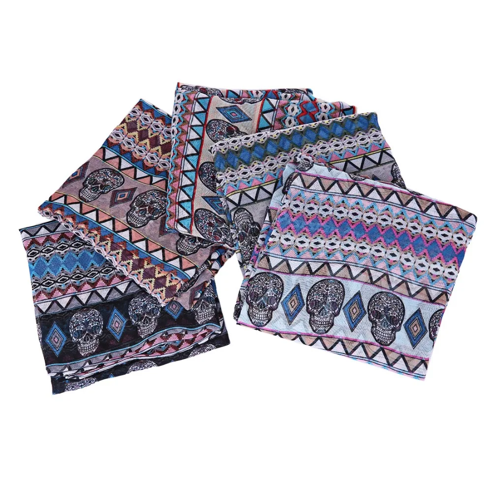 Женское Винтажное кольцо шарф с геометрическим рисунком | Аксессуары для одежды