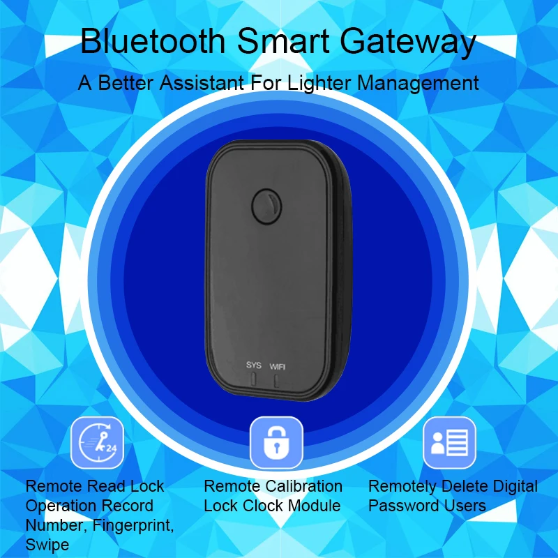 OULET дверной замок приложение Bluetooth Smart электронный биометрический шлюз для