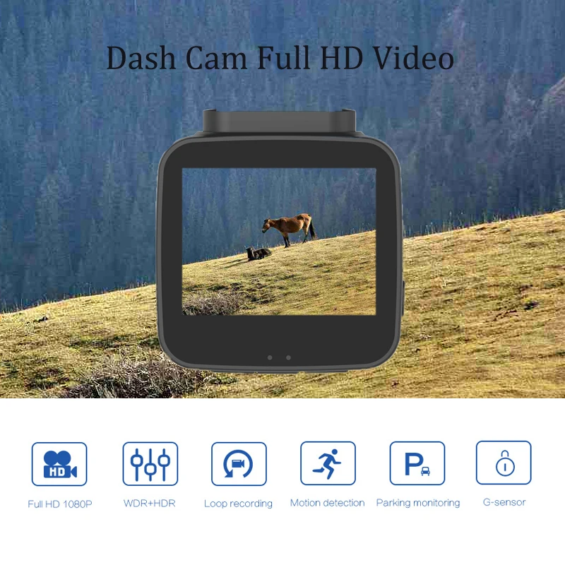 Мини Автомобильный видеорегистратор Камера Dashcam Full HD 1080P g сенсор ночное