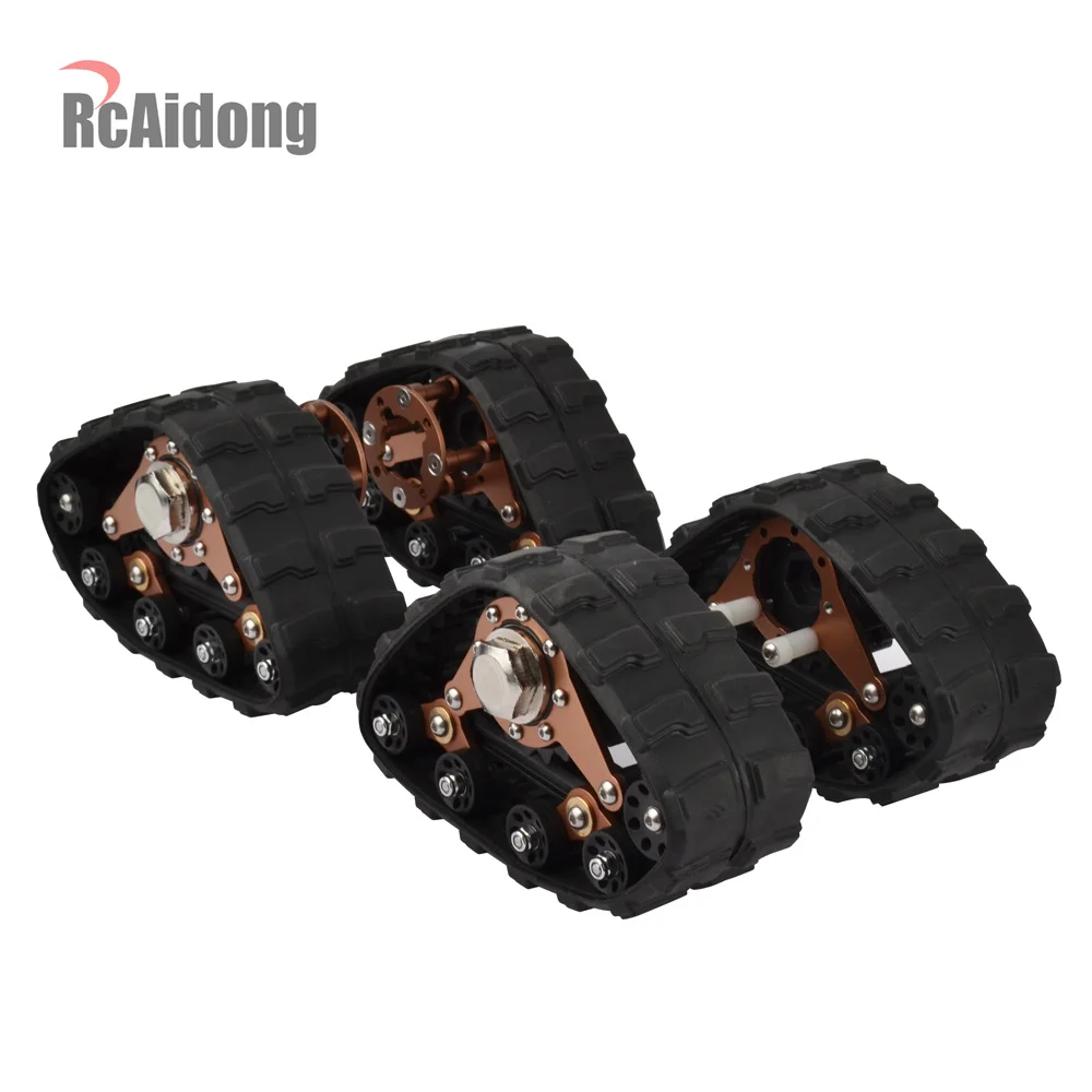 1/10 RC Металлические гусеницы колеса Sandmobile Снежная шина для осевого SCX10 весы ось и