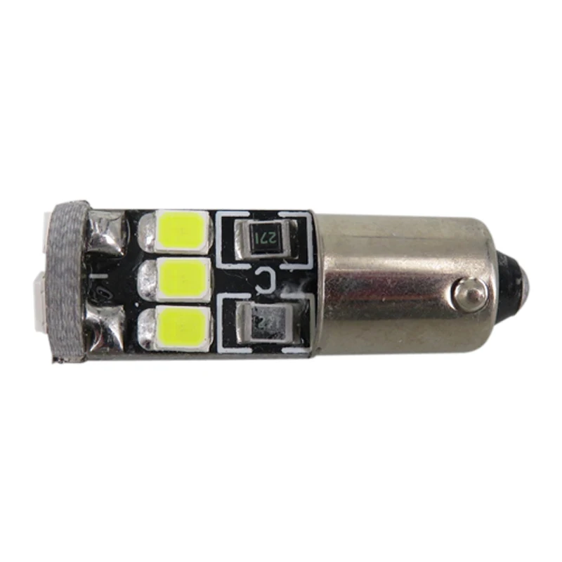WLJH 2x Canbus BA9S T4W H6W светодиодный 2835SMD интерьерная лампа светильник автомобиль без