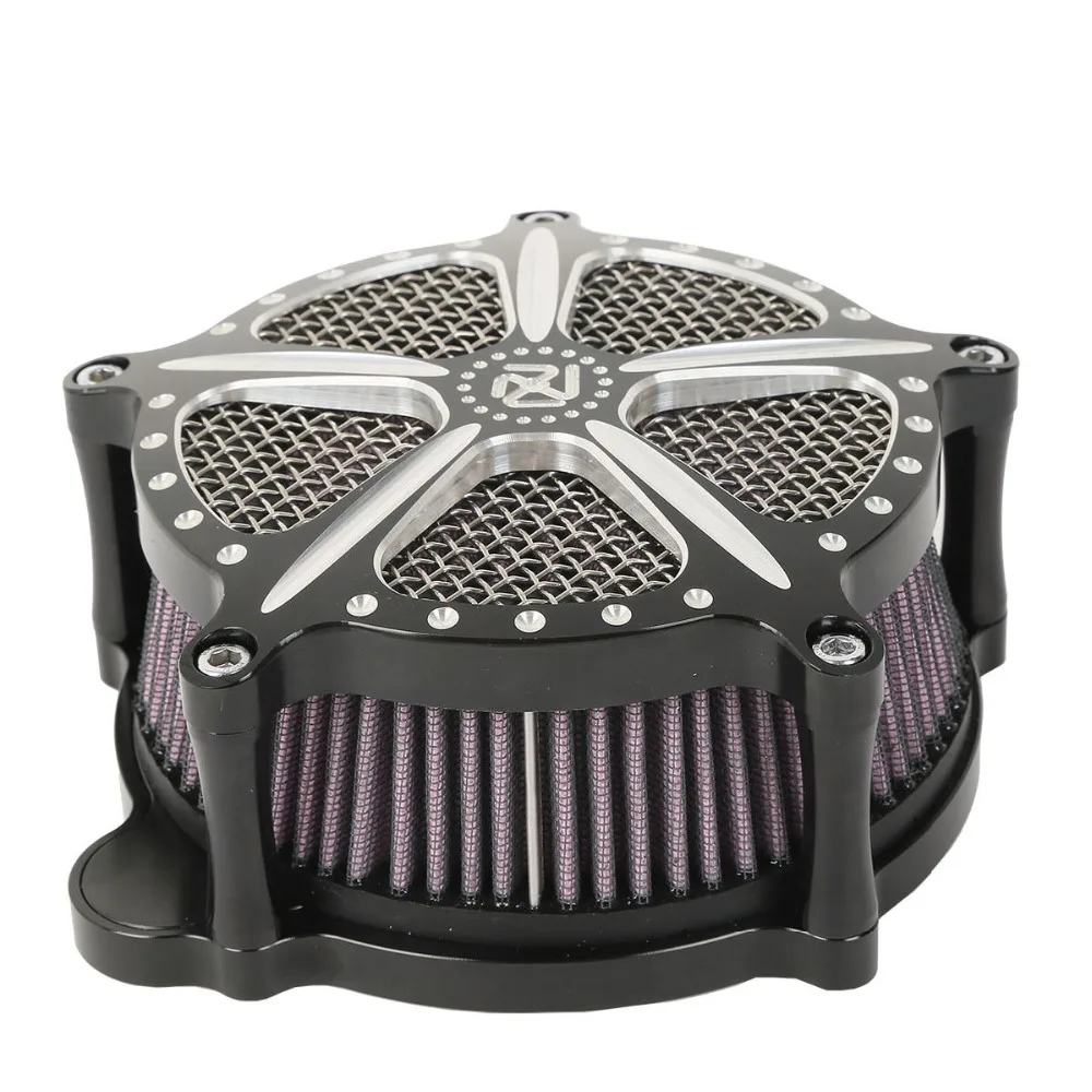 Модифицированный воздухоочиститель Впускной фильтр для Harley Softail Dyna Glide Rocker Touring