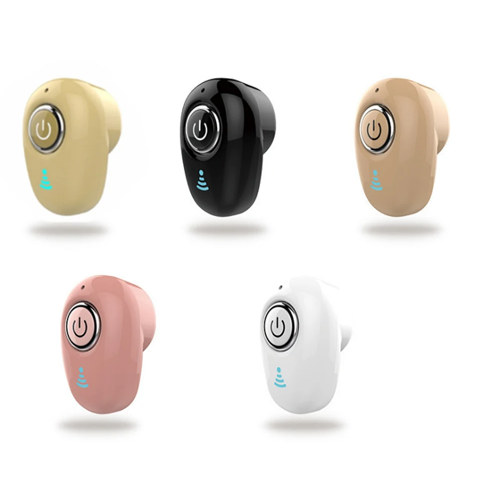 S650 S650+ PRO Mini Bluetooth Earphone Wireless Headphone In-Ear Invisible Earbuds Handsfree Headset Stereo with Mic for Phone |