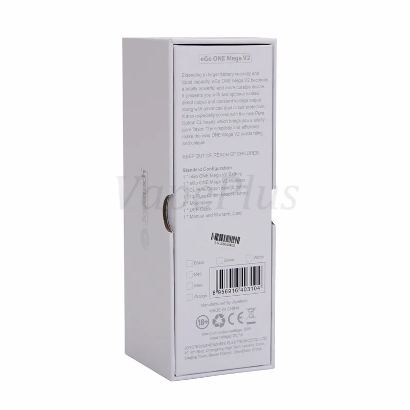 Оригинальный Joyetech eGo ONE Mega V2 стартовый набор 4 мл атомайзер с аккумулятором 2300 мА · ч электронных сигарет|ego