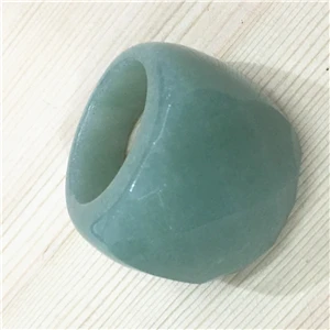Green Aventurine Новинка, кольца с натуральным камнем малахит, Далмация, Агаты, красивые модные украшения для женщин и мужчин, вечерние, свадебные, Обручальные, юбилейные - Цвет основного камня: Green Aventurine