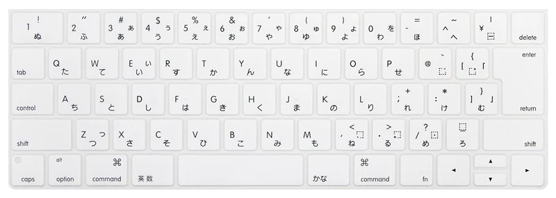 Японский чехол для клавиатуры Macbook Pro 13 Touch Bar A1706 A1989 15 4 Touchbar A1707 A1990 японский