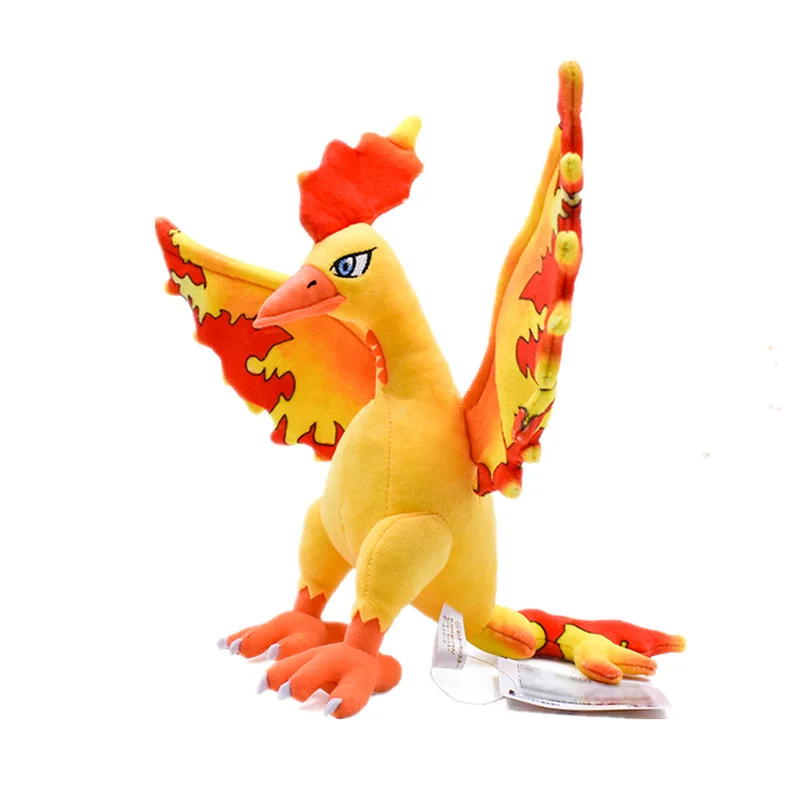 TAKARA TOMY Покемон Япония мультфильм аниме Articuno Moltres и Zapdos Мягкие плюшевые игрушки покемон плюшевые куклы игрушки подарки для детей