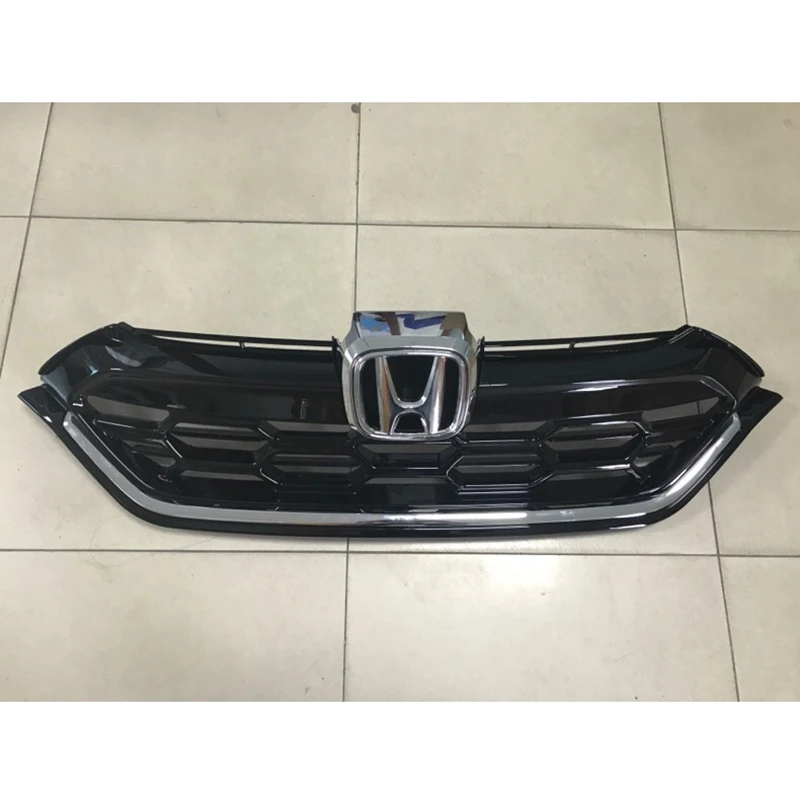 Для Honda CRV SUV высокая производительность гоночный спортивный гриль для CRV ABS хромированный материал гриль часть