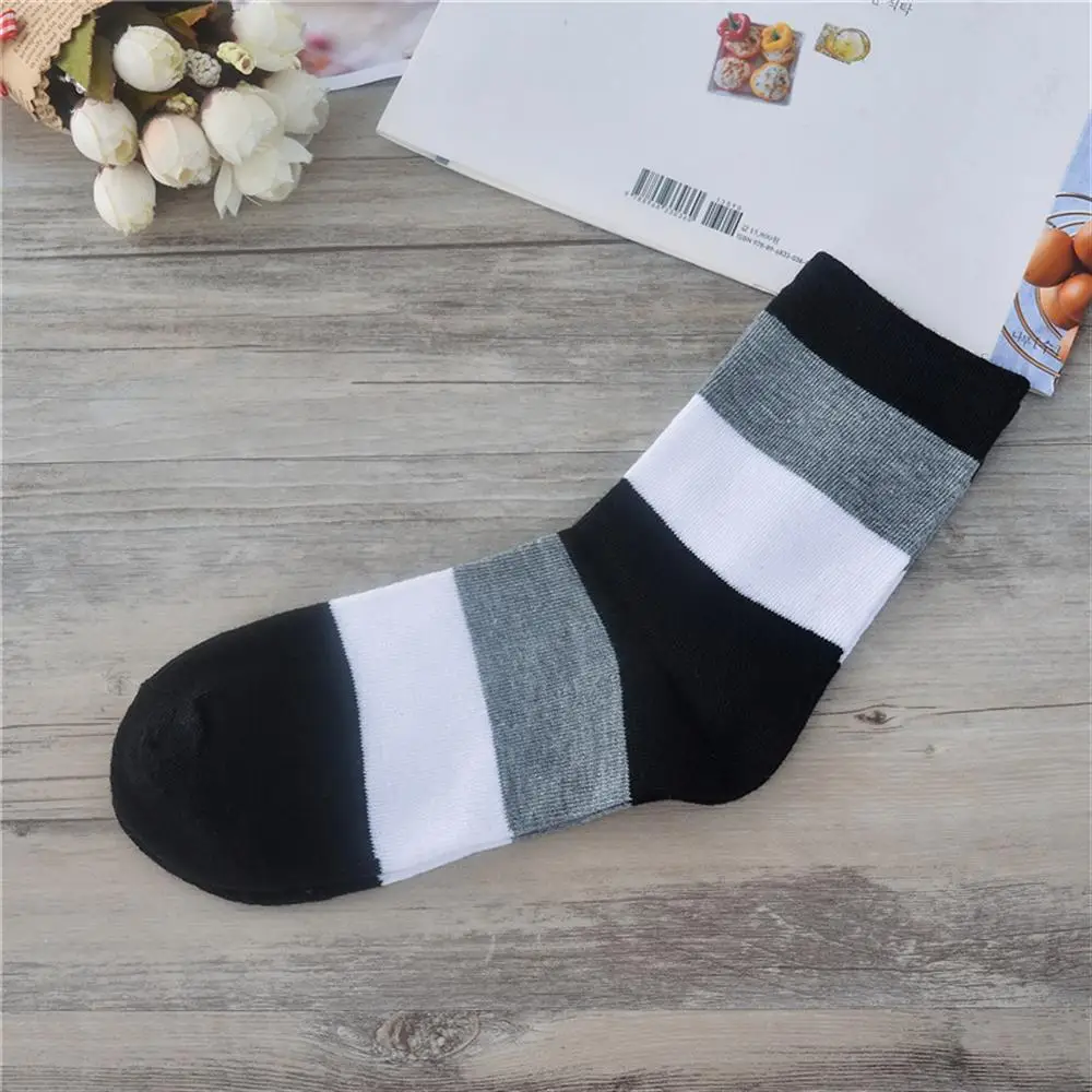 5 пар/лот Для женщин носки аккуратно в полоску женские короткие Демисезонный