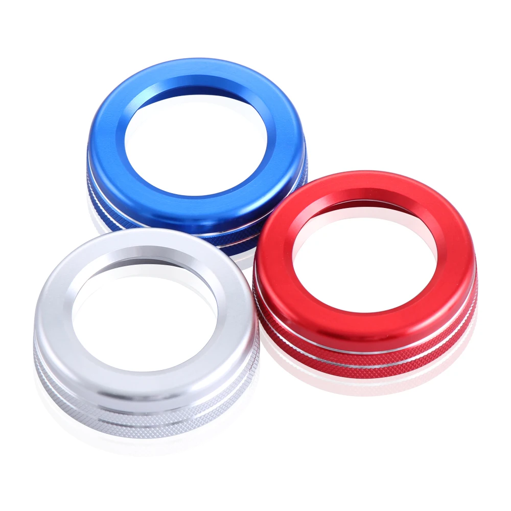 Автомобильный Стайлинг из нержавеющей стали регулятор громкости Декоративные