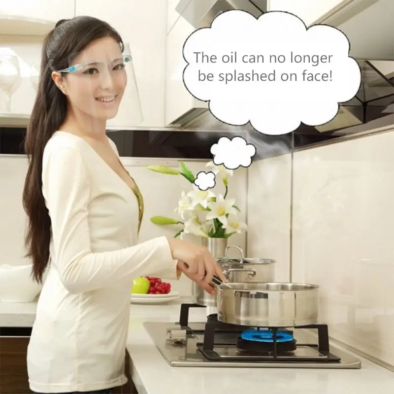 Распродажа 1 шт. новая противомасляная брызговая маска креативный кухонный