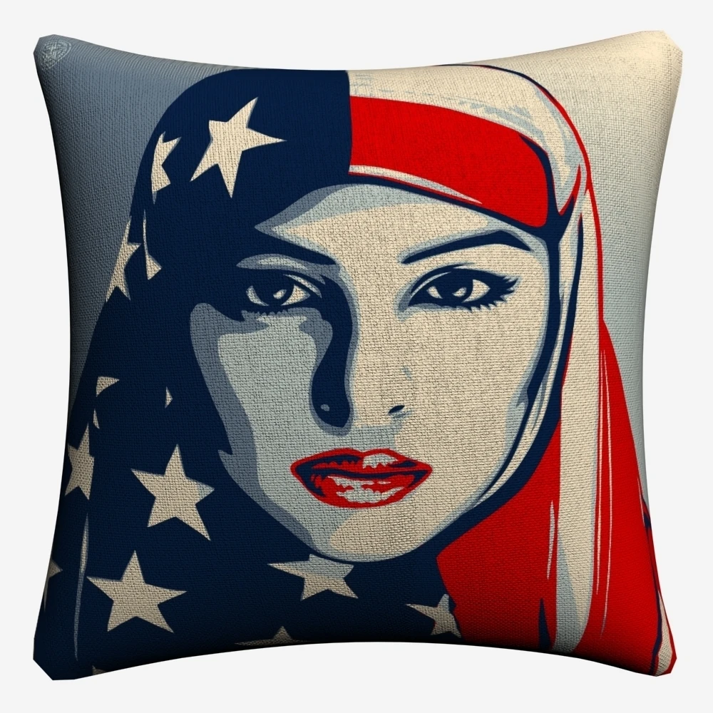 Shepard Fairey Классическая Цитата декоративная хлопковая льняная наволочка 45x45 см для дивана стул декоративные домашние наволочки Almofada