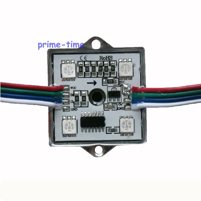 Полноцветный светодиодный пиксельный модуль WS2801 строка 5050 4 светодиодных модуля