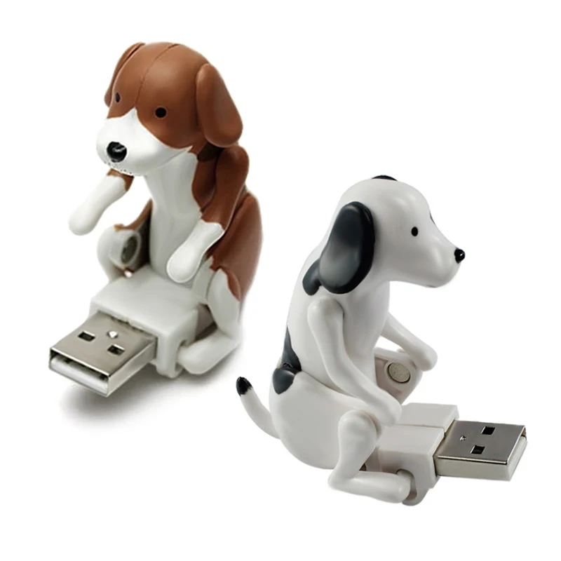 

Portable 8G/16G/32GMini Humping Dog Cute Spot Dogs Toy USB Flash Drive Relieve Pressure For Office Worker Gifts QJY99