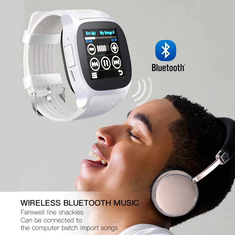 Многофункциональные Bluetooth Смарт-часы EAGOOD с камерой спортивные умные