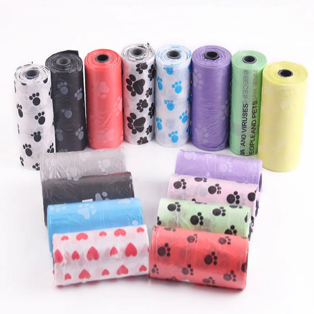 1 рулон переносная сумка для напыления домашних животных + шт. Диспенсер в форме