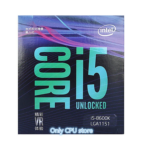 Процессор Intel для ПК Core i5 8 серии I5 8600K процессор в штучной упаковке LGA 1151 land 14
