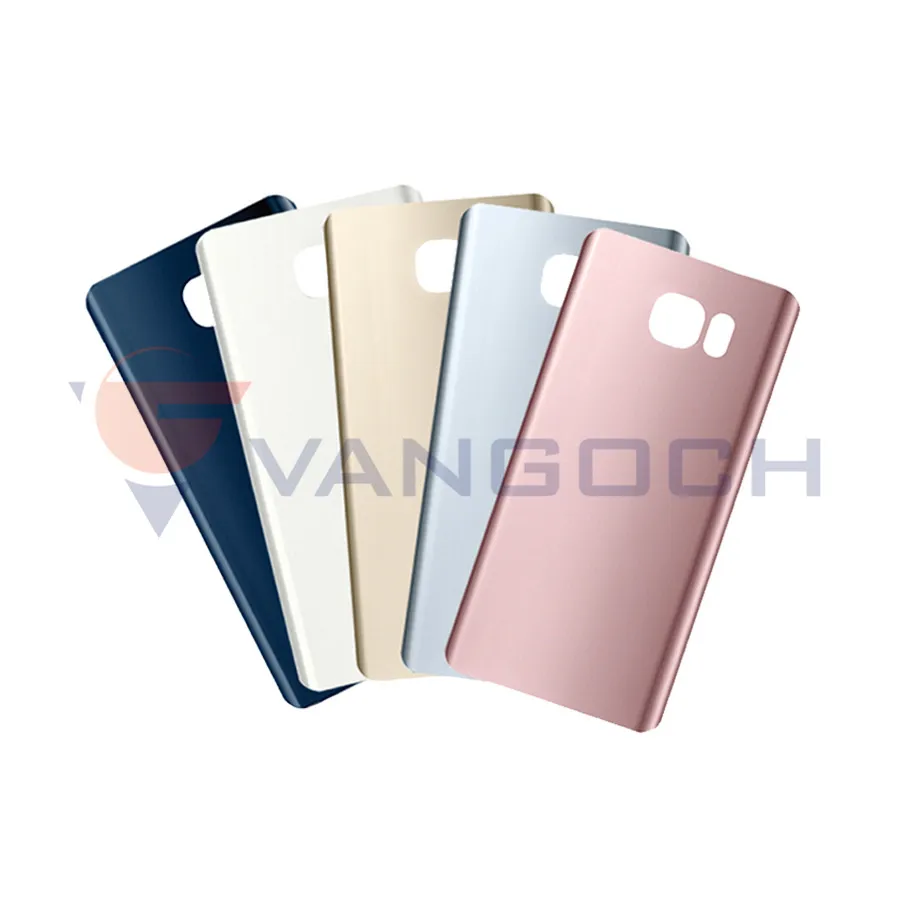 Оригинальный сзади Корпус чехол для samsung Galaxy Note 5 Батарея двери Замена N920 N920F N920G с
