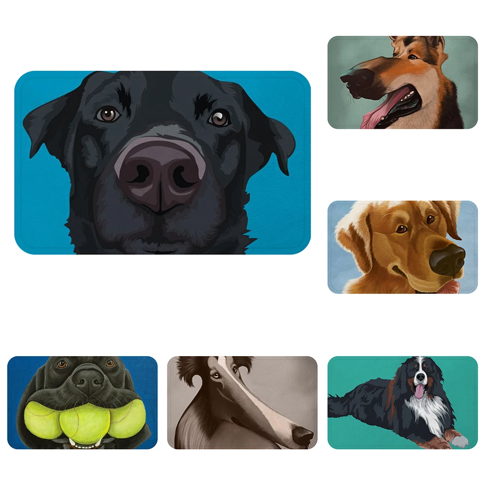 Коврик для домашних животных золотистый ретривер бордер колли собака коврик