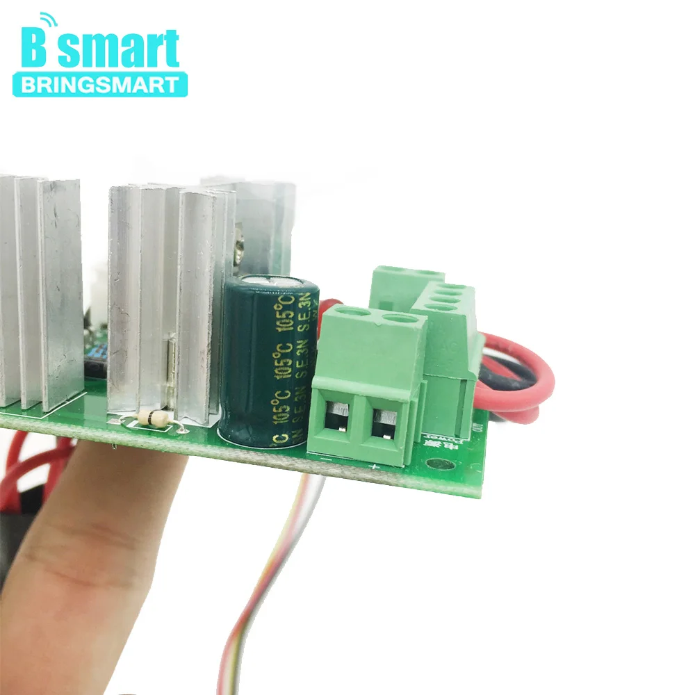 Bringsmart CCM6N DC PWM управление Лер 6A 6 в 12 В 24 в 30 в переключатель управления обратным мотором Запуск остановки CW CCW использование для мотор-редуктора DC 24 В