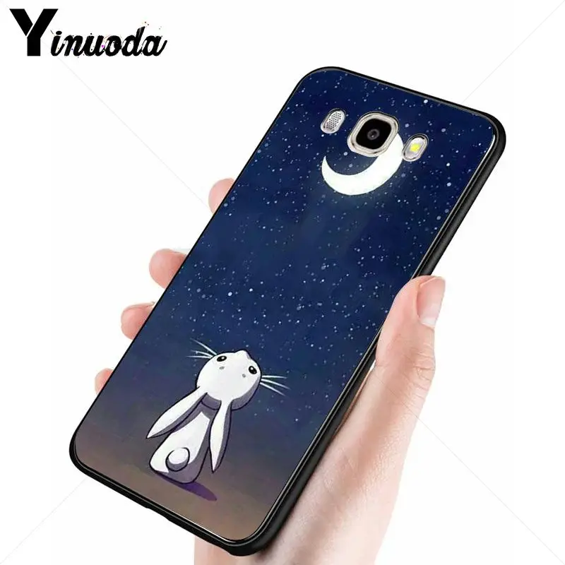 Yinuoda милый мультяшный Кролик Мягкий силиконовый чехол для телефона Samsung Galaxy j6plus j7