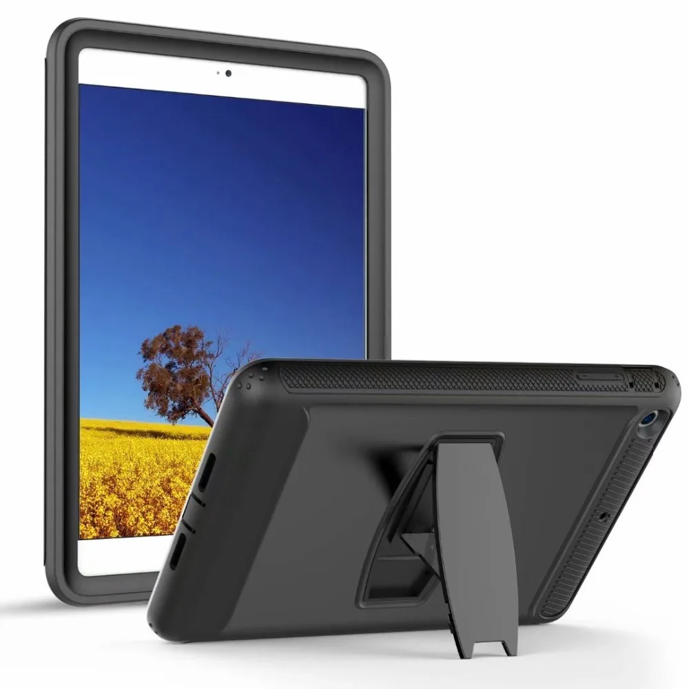 Милый ударопрочный умный чехол для Apple iPad mini4 детский безопасный силиконовый +